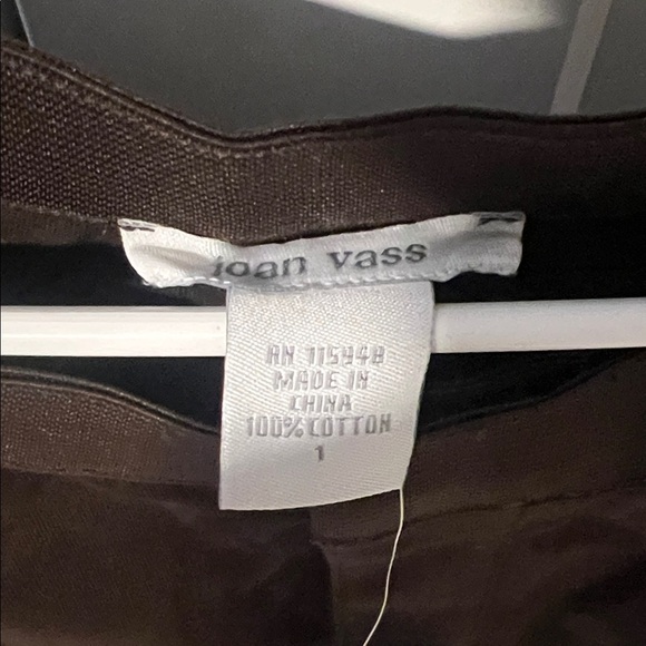 Joan Vass Brown Dress Pants - Picture 2 of 3
